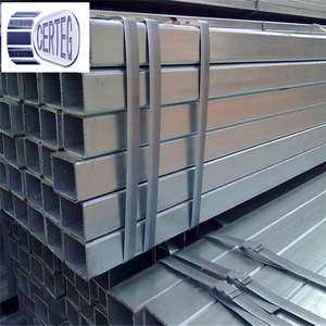Section creuse carrée galvanisée d'immersion chaude de mur épais résistant pour des poutres de portique de grue - Product Image 3