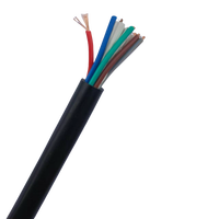 Cable de Alimentación Retardante de Llama de Cobre Puro Estándar Nacional de 3, 4 y 5 Núcleos para Instalación Industrial