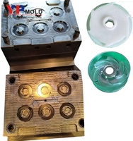 Plastic Mould Maker Pps High Temperature Automobile Water Pump Impeller Mould Plastic Injection Molding