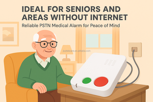 Cảnh báo khẩn cấp thông minh cho người cao niên sống một mình-Phát hiện ngã và theo dõi giọng nói với SOS một chạm - Product Image 4