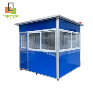 Toppre sẵn sàng thực hiện bảo vệ an ninh nhà thiết kế bảo vệ gian hàng prefab Bullet Proof xách tay an ninh bán hàng gian hàng bảo vệ cabin - Product Image 2