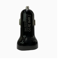 Chargeur de voiture 12V 24V double USB A 5V 4.8A, chaque port USB sort 2.4A 24W, pour voiture, bus, bateau, marine, camping-car