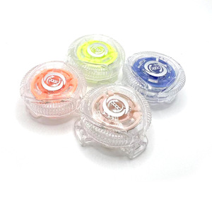 Transparent Shell Rotating Plastic Shoe Buckle <b>28mm</b> Unisex Sneakers Boots Casual Shoes Adjustable Knob Closure - Product Image 1