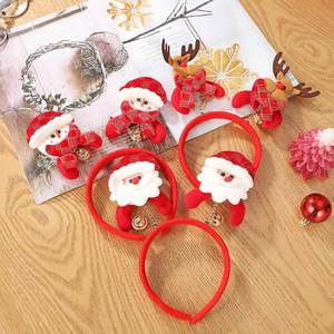 <b>Christmas</b> Cartoon Headband for Children-Party Holiday Props Cloth Material Factory Wholesale - Product Image 4