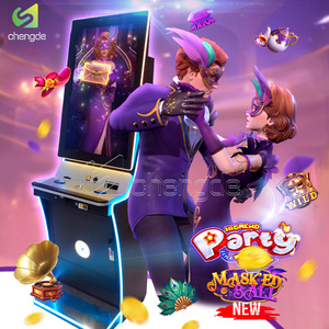 Máquina de juego de entretenimiento para interiores Highend Party Link 6 en 1 Tablero de juego Máquina de juego de habilidad Gabinete de metal - Product Image 1