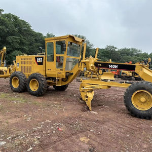 Motoniveladora usada de alta calidad CaterPillar Cat 140H 140K Graduadora de importación Excavadora de movimiento de tierras con componente central para Venta barata - Product Image 1