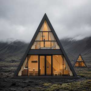<span class=keywords><strong>Casa</strong></span> Modular Prefabricada en Forma de A, Modelo S990, Alojamiento para Huéspedes en Árbol Elevado en el Bosque - Product Image 2