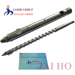 मिनी इंजेक्शन स्क्रू बैरल प्लास्टिक और रबर मशीनरी भागों - Product Image 1