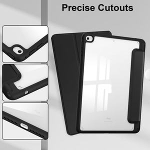 <span class=keywords><strong>เคส</strong></span> <span class=keywords><strong>iPad</strong></span> <span class=keywords><strong>Mini</strong></span> <span class=keywords><strong>5</strong></span> แบบใส ฝาหลังอะคริลิก ป้องกันรอยขีดข่วน ดีไซน์พับสามตอน ขนาด 7.9 นิ้ว ลดราคาพิเศษ - Product Image 4