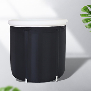 2025 bañera de hielo de PVC plegable portátil personalizada precio de fábrica bañeras calientes para recuperación deportiva uso doméstico <span class=keywords><strong>Tipo</strong></span> de ducha al aire libre - Product Image 5
