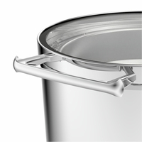 Sunnex Windproof Chafer Ukuran Setengah, Wadah Sajian Stainless Steel 8QT untuk Katering, Prasmanan, dan Acara