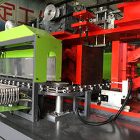 Machine de soufflage automatique à chaud pour préformes PET de bouteilles d'eau, petite production, matériaux PC/PP/PE, PLC