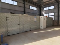 Sécheur alimentaire de 1000 kg de capacité, déshydrateur pour poisson, calmar en tranches, poulpe, seiche, machine de séchage en cabinet, fourni par l'usine