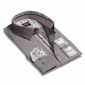 Camisas de Vestir de Franela 100% Algodón para Hombre, Manga Larga para Verano, Color Sólido, Talla Grande, Transpirables y Ecológicas - Product Image 2
