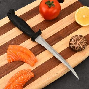 Cuchillo de Acero Inoxidable para Camping, Hoja Recta con Punta Caída, Plástico de 3mm de Grosor, Multiusos, OEM - Product Image 5