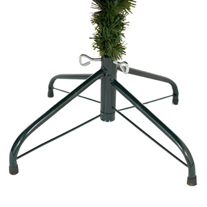 Sapin de Noël classique en pin et abriolac, 6 pieds, sapin de Noël artificiel mince - Product Image 2