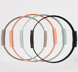 <span class=keywords><strong>Tapis</strong></span> <span class=keywords><strong>de</strong></span> yoga en caoutchouc PU noir avec kit d'haltères en silicone pour entraînement musculaire et fitness Pilates - Product Image 4