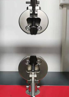 Pinces de traction à coin ZW-1 5KN pour machine d'essai universelle, pour échantillons d'haltères et dispositif d'essai de résistance à la traction des tôles métalliques