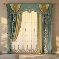 Rideaux sur mesure, rideaux directement de l'usine, support de projet, draperies, rideaux royaux, rideaux de fenêtre élégants pour palais et résidences