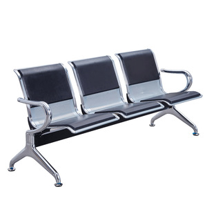Silla de fila pública de Metal moderna, sofá, silla triple, banco para sala de espera de hospital de aeropuerto o silla de fila de espera - Product Image 1