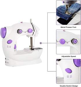 Nouveau chinois enfants Mini Machine à coudre électrique plat-lit point de verrouillage haute vitesse facile à utiliser jouet cadeau - Product Image 2