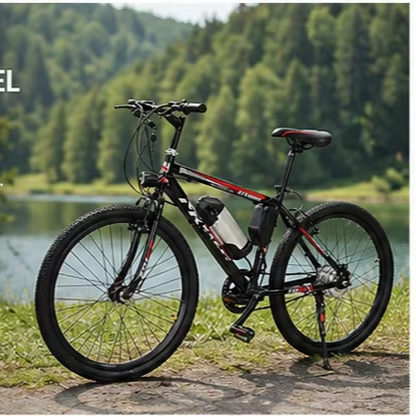 Durable Hot Sale 26-Inch 36V 48V Lithium Battery 250W Brushless Motor Electric Mountain Bike for Off-Road and City Commuting