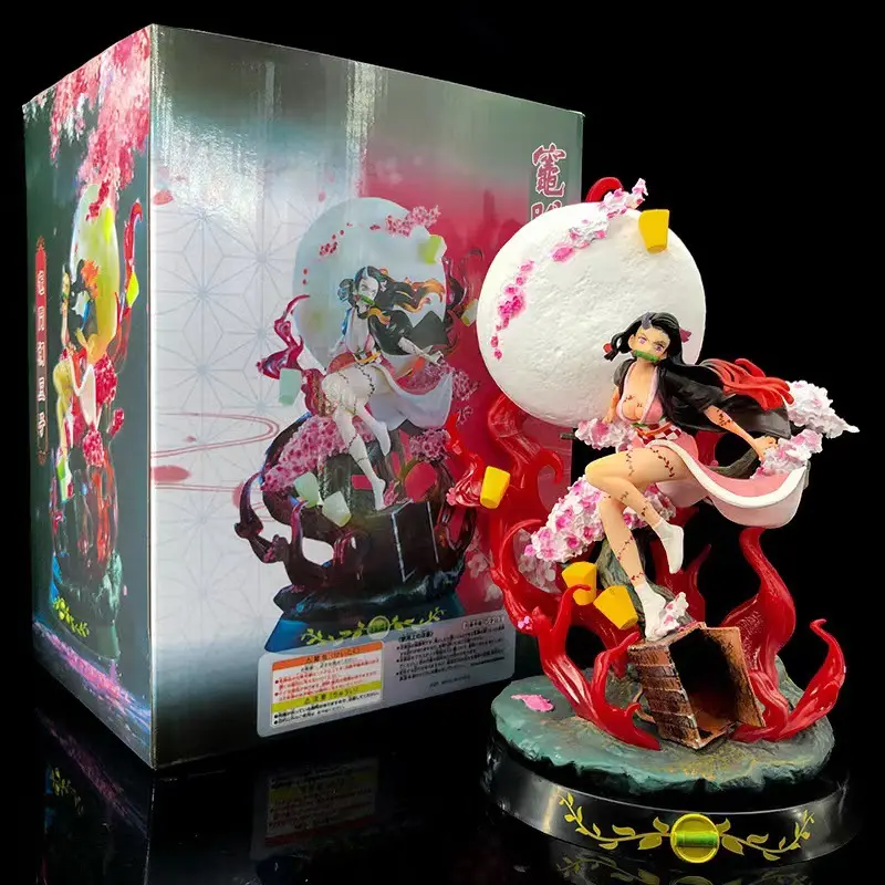 Botu Hot Demon Slayer figura de anime 31cm enorme Kamado Nezuko GK estatua adultos regalos coleccionables decoración de escritorio PVC figuras de acción Juguetes