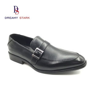 Zapatos Sin Cordones de PU con Diseño de Parches y Diferentes Texturas, Logotipo Personalizable, Ligeros, Transpirables, Elegantes y con un Toque Único para Negocios - Product Image 1