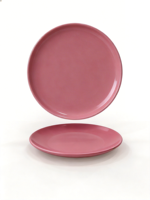 Ensemble de vaisselle en mélamine rose pour la maison, service de table en mélamine pour fête, ensemble de plats et de bols pour sauces et accompagnements