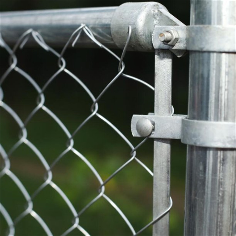 Industry Hot Dipped Galvanized Steel Chain Link Fence Fabric 4 X 50 Feet