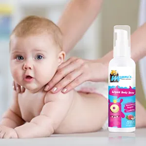 Campioni prezzo moq solo all'ingrosso ingrediente sano lozione per la pelle del corpo rinfrescante liquido per bambini per neonato
