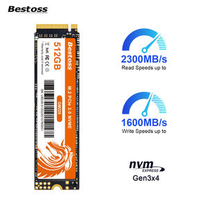 BESTOSS Yeni Performans 256G M.2 PCIe Gen 3x4 Dahili SSD, 1900-2300MB/s Okuma ve 1450-1600MB/s Yazma Hızıyla - Product Image 2