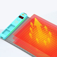 HZY CP-18 16 pouces chauffage rapide LCD séparateur Silicone tapis de préchauffage pour téléphone tablette écran d'affichage séparé chauffage réparation outil