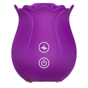 Vibrator Rose untuk Stimulasi Klitoris dan Puting, Mainan Seks Wanita, <span class=keywords><strong>Stimulator</strong></span> Titik G & Vibrator Stimulasi Klitoris - Product Image 1