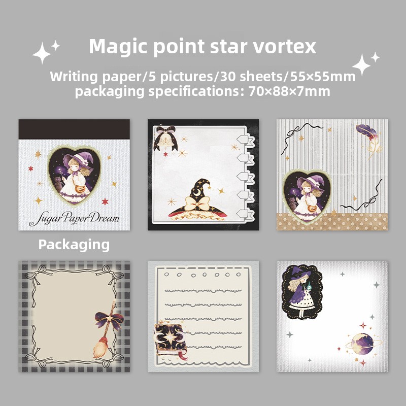 C Whirling Stars-noir