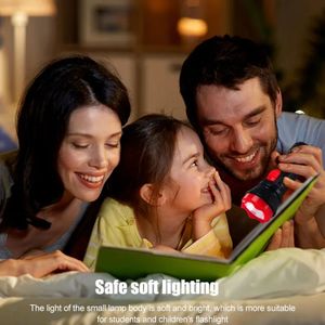 Led ánh sáng mạnh đèn pin khẩn cấp hộ gia đình có thể sạc lại khách sạn nhà khách ngoài trời đèn pin nhỏ - Product Image 4