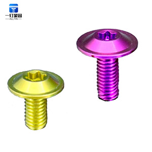 Chất Lượng Cao Hợp Kim Titan Sửa Đổi Đĩa Đầu Mận Hoa Bu Lông Trong Màu Vít Cho Xe Máy Đo Hệ Thống Đo - Product Image 6