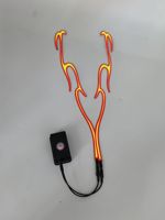 Étanche Rechargeable Petit Onduleur 800mAh Li-Batterie En Plastique USB Recharge De Travail 4 ~ 6 Heures pour EL Bande Casque EL Autocollant