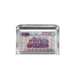OEM /ODM прозрачная акриловая японская бустерная коробка дисплей для покемона