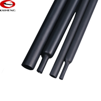 Tube thermorétractable à double paroi à haut rapport de rétrécissement 3:1 4:1, gaine en polyoléfine avec adhésif, tube d'étanchéité pour câbles automobiles