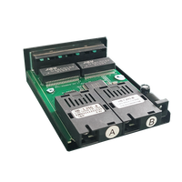 Convertidor de Medios SC de Venta Caliente de Fábrica, Transceptor de Fibra Gigabit 20KM 2SC +4 RJ45, Conmutador de Red A/B, Convertidor de Medios de Fibra Óptica