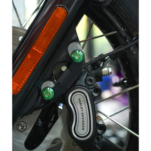 Chiefdom Bremssattelhalterung und Vorderer Kotflügel Titanlegierung Schrauben für H-D Touring Softail XL Sportster Motorrad - Product Image 5