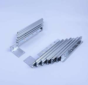 Glissière <span class=keywords><strong>de</strong></span> tiroir à fermeture amortie à extension totale, <span class=keywords><strong>rail</strong></span> <span class=keywords><strong>de</strong></span> guidage robuste <span class=keywords><strong>pour</strong></span> meubles <span class=keywords><strong>de</strong></span> <span class=keywords><strong>cuisine</strong></span>, haute qualité - Product Image 2