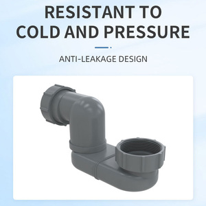 Proway accesorios <span class=keywords><strong>de</strong></span> <span class=keywords><strong>baño</strong></span> sifón bañera tubo <span class=keywords><strong>de</strong></span> drenaje Flexible para bañera - Product Image 3