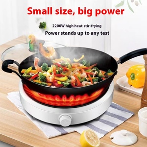 Mini-cuisinière à induction pour usage domestique, idéale pour le commerce transfrontalier (Afrique, Vietnam, Russie), en plastique, alimentation électrique, à poser sur comptoir - Product Image 4