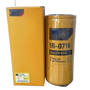 Precio de Fábrica, Repuestos para Motor de Excavadora CAT 330C 3406, Filtro de Aceite 1R-0716 1R-0756 1R-0726 P554005 para Caterpillar Donaldson - Product Image 1