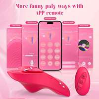 Mini vibromasseur portable en forme de papillon, OEM personnalisable, 10 modes de vibration, étanche IPX7, bruit 60 dB, rechargeable par USB, silicone