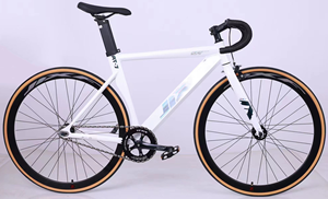 Vélo à pignon <span class=keywords><strong>fixe</strong></span> pour homme, couleur grise, nouveau modèle 2025, vélo prêt à l'emploi, cadre en alliage, vélo à pignon <span class=keywords><strong>fixe</strong></span> <span class=keywords><strong>pas</strong></span> <span class=keywords><strong>cher</strong></span> - Product Image 5