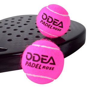 Nuova Palla da Padel ODEA Rosa, 45% Lana, Confezione da 3 Pezzi per Sport all'Aperto - Product Image 5