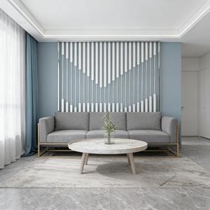 Aanpasbare wandafscheiding woonkamer opvouwbare roestvrijstalen kamerverdelers schermen scheidingswand fabrikant - Product Image 2